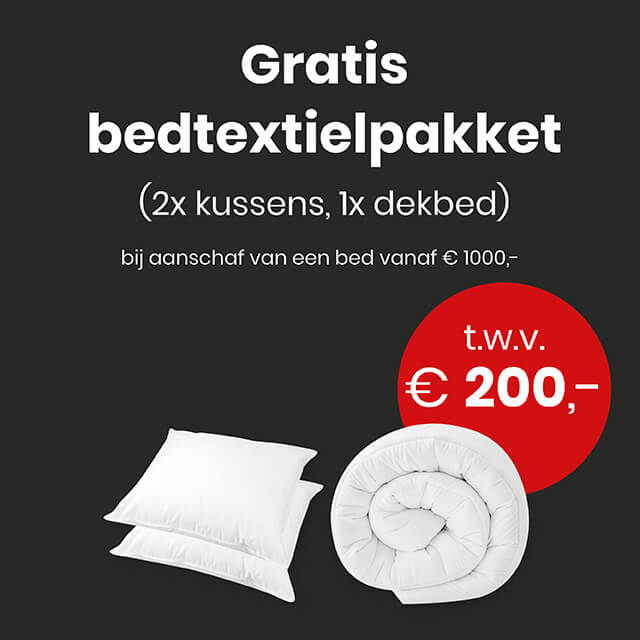 Bedtextiel actie